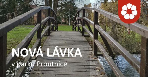 Ilustrační obrázek k projektu Nová lávka v parku Proutnice
