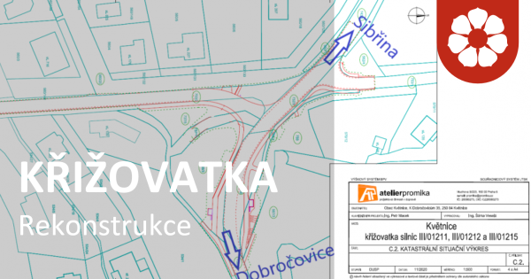 Ilustrační obrázek k projektu Rekonstrukce křižovatky u pomníčku