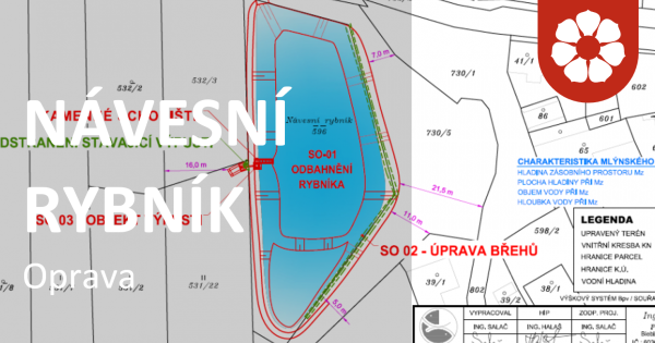 Ilustrační obrázek k projektu Oprava Návesního rybníka