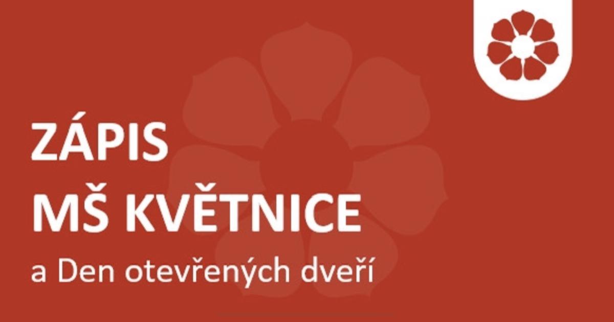 Zápis MŠ Květnice 