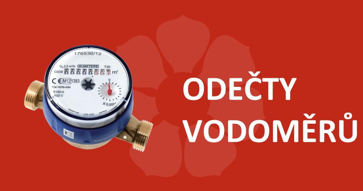 Odečty vodoměrů