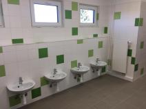 MŠ Květnice - zelená koupelna