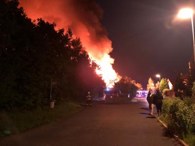 Požár 13. 7. 2022