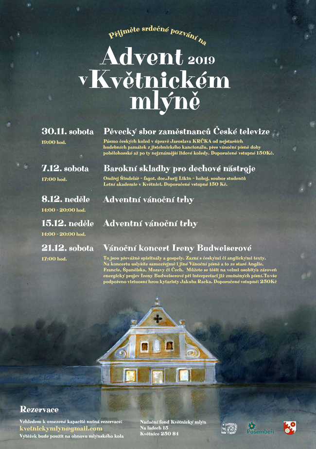 Adventní akce ve Mlýně 2019
